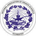 Accredited by National Association of Private Schools.